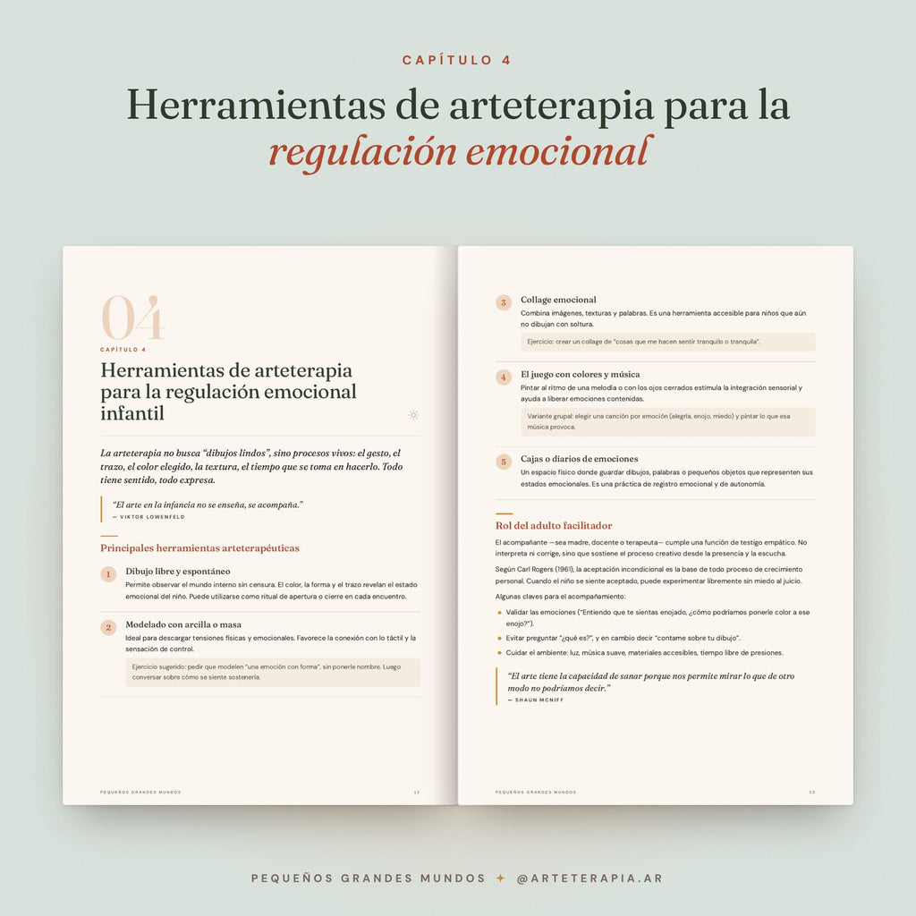 Arteterapia para la niñez... Pequeños grandes Mundos